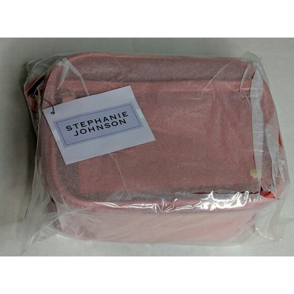 Stephanie Johnson Camera Crossbody Bag Red Translucent New - Picture 6 of 8